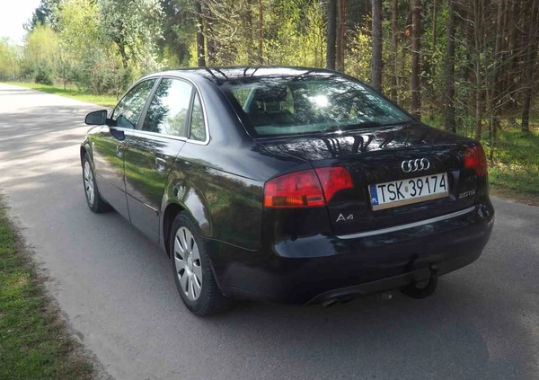 Audi A4 cena 13900 przebieg: 354300, rok produkcji 2005 z Krapkowice małe 667